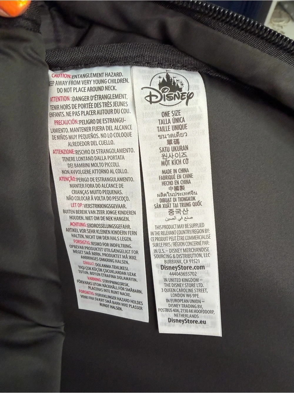 NWT Shanghai Disney Mickey Mouse 3D Ear Backpack